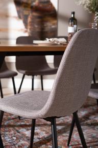 Pisipilt: Cenni & Maria söögilauakomplekt 190x90cm kuuele, tamm (melamiin) / hall