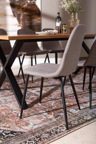 Pisipilt: Cenni & Maria söögilauakomplekt 190x90cm kuuele, tamm (melamiin) / hall