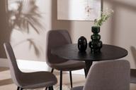 Pisipilt: Apollo & Maria söögilauakomplekt ümar 80cm neljale, must/hall