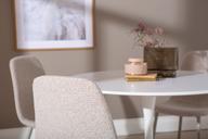 Pisipilt: Apollo & Maria söögilauakomplekt ümar 100cm neljale, valge/beež