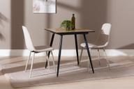 Pisipilt: Montpellier & Maria söögilauakomplekt 70x70cm kahdelle, puidutoon/beež