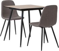 Pisipilt: Montpellier & Maria söögilauakomplekt 70x70cm kahdelle, puidutoon/hall