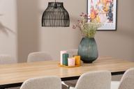 Pisipilt: Montpellier & Maria söögilauakomplekt 180x90cm kuuele, puidutoon/beež