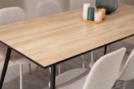 Pisipilt: Montpellier & Maria söögilauakomplekt 180x90cm kuuele, puidutoon/beež