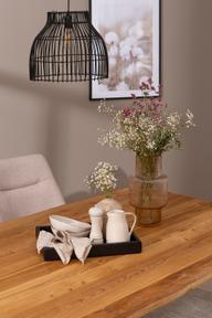 Pisipilt: Estelle & Everly söögilauakomplekt 140x95cm neljale, U-jalg, tamm/liiv