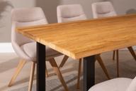 Pisipilt: Estelle & Everly söögilauakomplekt 190x95cm kuuele, U-jalg, tamm/liiv