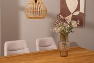 Pisipilt: Estelle & Everly söögilauakomplekt 190x95cm kuuele, U-jalg, tamm/liiv