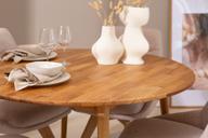 Pisipilt: Ekholm & Everly söögilauakomplekt ümar 110cm neljale, tamm/liiv
