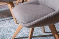 Pisipilt: Rotondo & Everly söögilauakomplekt ümar 120cm neljale, tamm/hall