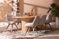 Pisipilt: Rotondo & Everly söögilauakomplekt ovaalne 200x110cm kuuele, tamm/liiv