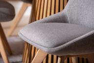 Pisipilt: Metz & Everly söögilauakomplekt ümar 120cm neljale, spoonitud tamm/hall