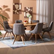 Pisipilt: Metz & Everly söögilauakomplekt pikendatav 120/160/200X120cm kuuele, spoonitud tamm/hall