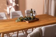 Pisipilt: Ekholm & Everly söögilauakomplekt 190x95cm kuuele, natural tamm/liiv