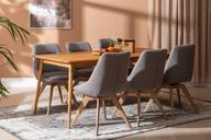 Pisipilt: Ekholm & Everly söögilauakomplekt 190x95cm kuuele, natural tamm/liiv