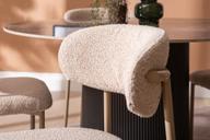 Pisipilt: Kalida & Bow söögilauakomplekt ümar 120cm neljale, must/khaki