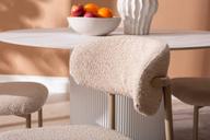 Pisipilt: Kalida & Bow söögilauakomplekt ümar 120cm neljale, valge/khaki