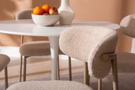 Pisipilt: Apollo & Bow söögilauakomplekt ümar 100cm neljale, valge/khaki