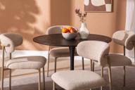 Pisipilt: Apollo & Bow söögilauakomplekt ümar 100cm neljale, must/khaki