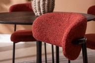 Pisipilt: Apollo & Bow söögilauakomplekt ümar 100cm neljale, must/punane