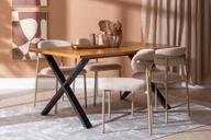 Pisipilt: Cenni & Bow söögilauakomplekt 160x90cm neljale, tamm (melamiin) / khaki