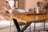 Pisipilt: Cenni & Bow söögilauakomplekt 160x90cm neljale, tamm (melamiin) / khaki