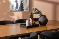 Pisipilt: Cenni & Bow söögilauakomplekt 190x90cm kuuele, tamm (melamiin) / must