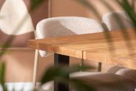 Pisipilt: Isla & Bow söögilauakomplekt 140x95 neljale u-jalg, õlitatud tamm / khaki