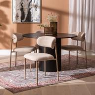 Pisipilt: Rotondo & Bow söögilauakomplekt ümar 120cm neljale, must saarni / khaki