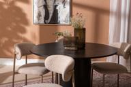 Pisipilt: Rotondo & Bow söögilauakomplekt ümar 120cm neljale, must saarni / khaki