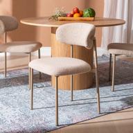 Pisipilt: Rotondo & Bow söögilauakomplekt ümar 120cm neljale, natural saarni / khaki