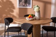 Pisipilt: Rotondo & Bow söögilauakomplekt ümar 120cm neljale, natural saarni / must