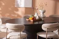 Pisipilt: Rotondo & Bow söögilauakomplekt ovaalne 200x100cm kuuele, must saarespoon/tamm/khaki