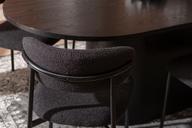 Pisipilt: Rotondo & Bow söögilauakomplekt ovaalne 200x100cm kuuele, must saarespoon/tamm/must