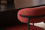 Pisipilt: Rotondo & Bow söögilauakomplekt ovaalne 200x100cm kuuele, must saarespoon/tamm/punane