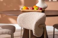 Pisipilt: Islet & Bow söögilauakomplekt ümar 120cm neljale, pähkel / khaki