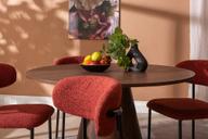 Pisipilt: Islet & Bow söögilauakomplekt ümar 120cm neljale, pähkel / punane