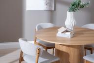 Pisipilt: Rotondo & Niela söögilauakomplekt neljale, natural tamm