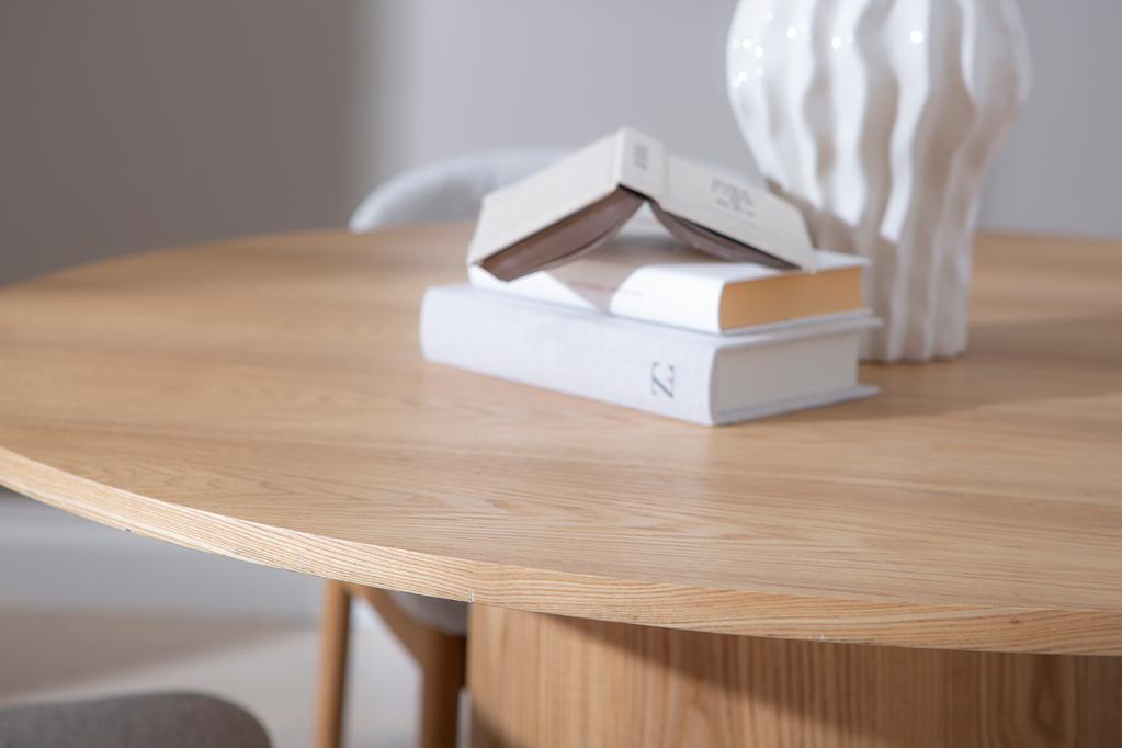 Rotondo & Niela söögilauakomplekt neljale, natural tamm