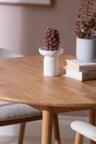 Pisipilt: Ekholm & Nicola söögilauakomplekt ümar 110cm neljale, natural tamm