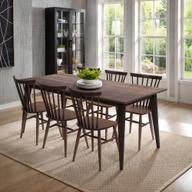 Pisipilt: Alta & Pinja söögilauakomplekt 180x90cm kuuele, smoked tamm