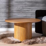 Pisipilt: Bianca diivanilaud, ümar 80 cm, pruun