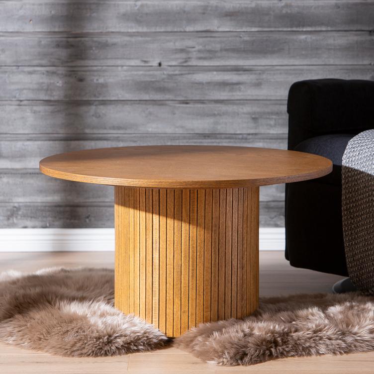 Bianca diivanilaud, ümar 80 cm, pruun