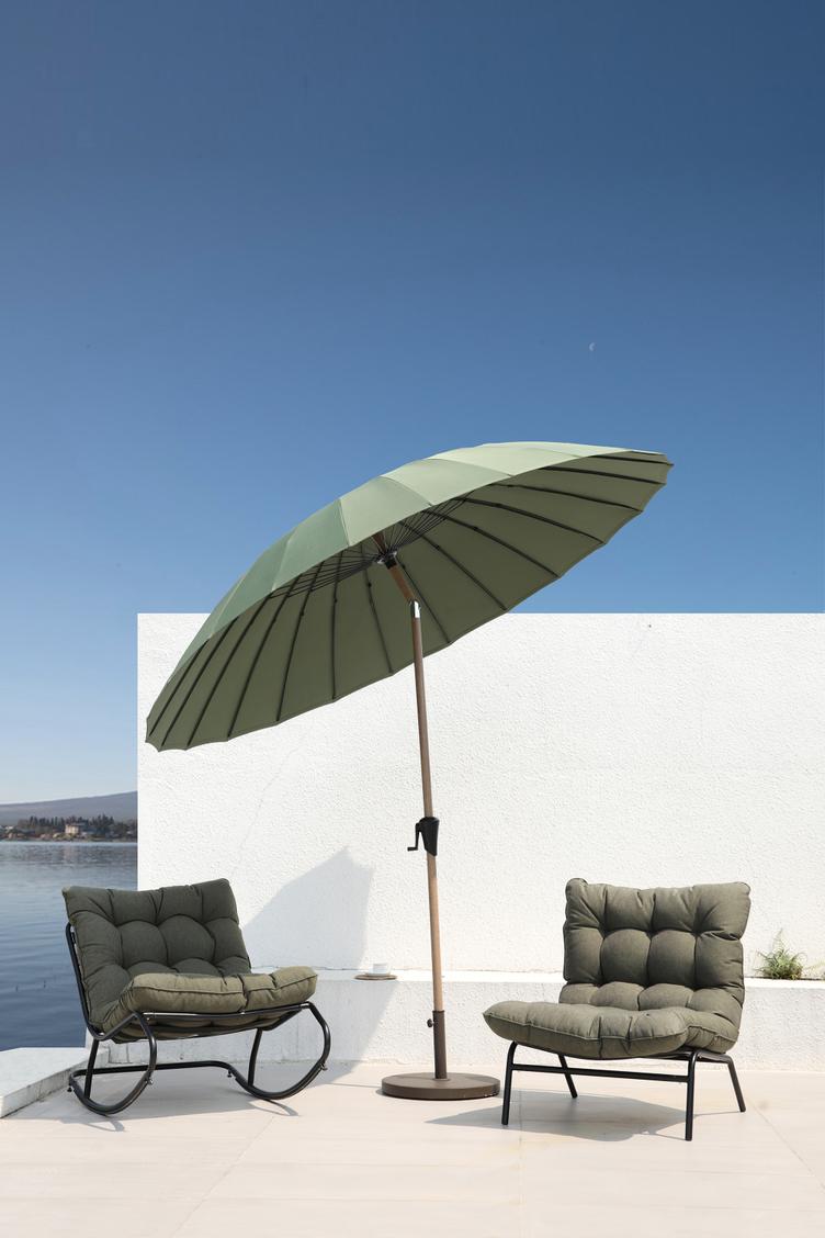 Verona päikesevari, 2,8M, roheline