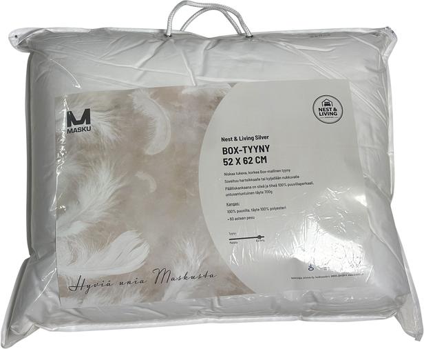 Nest & Living Silver box-padi 52x62 cm