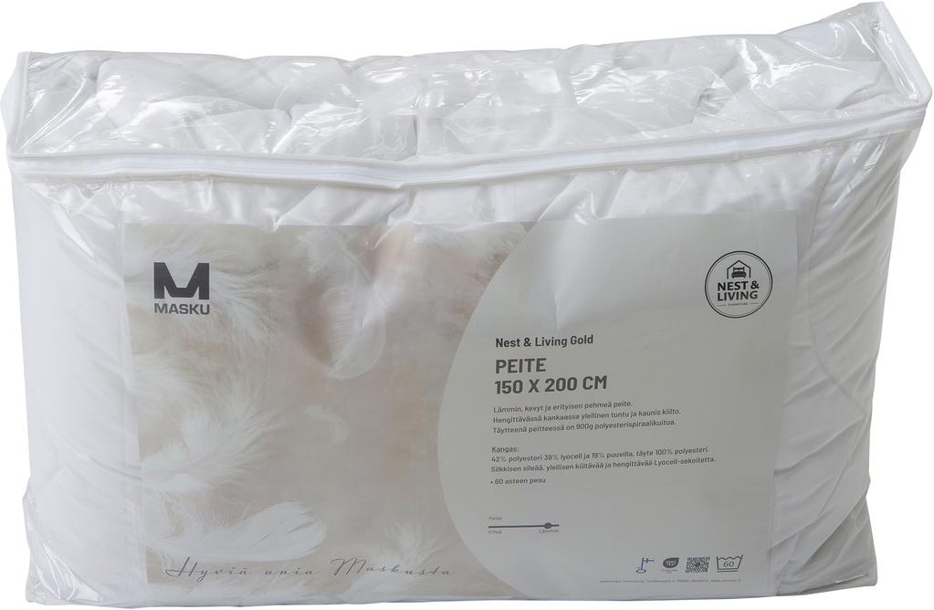 Nest & Living Gold voodikate, 150x200 cm