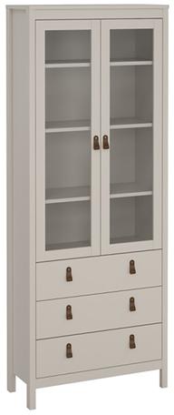 Pisipilt: Madrid vitriin, 2 klaasust + 3 sahtlit, kashmiir