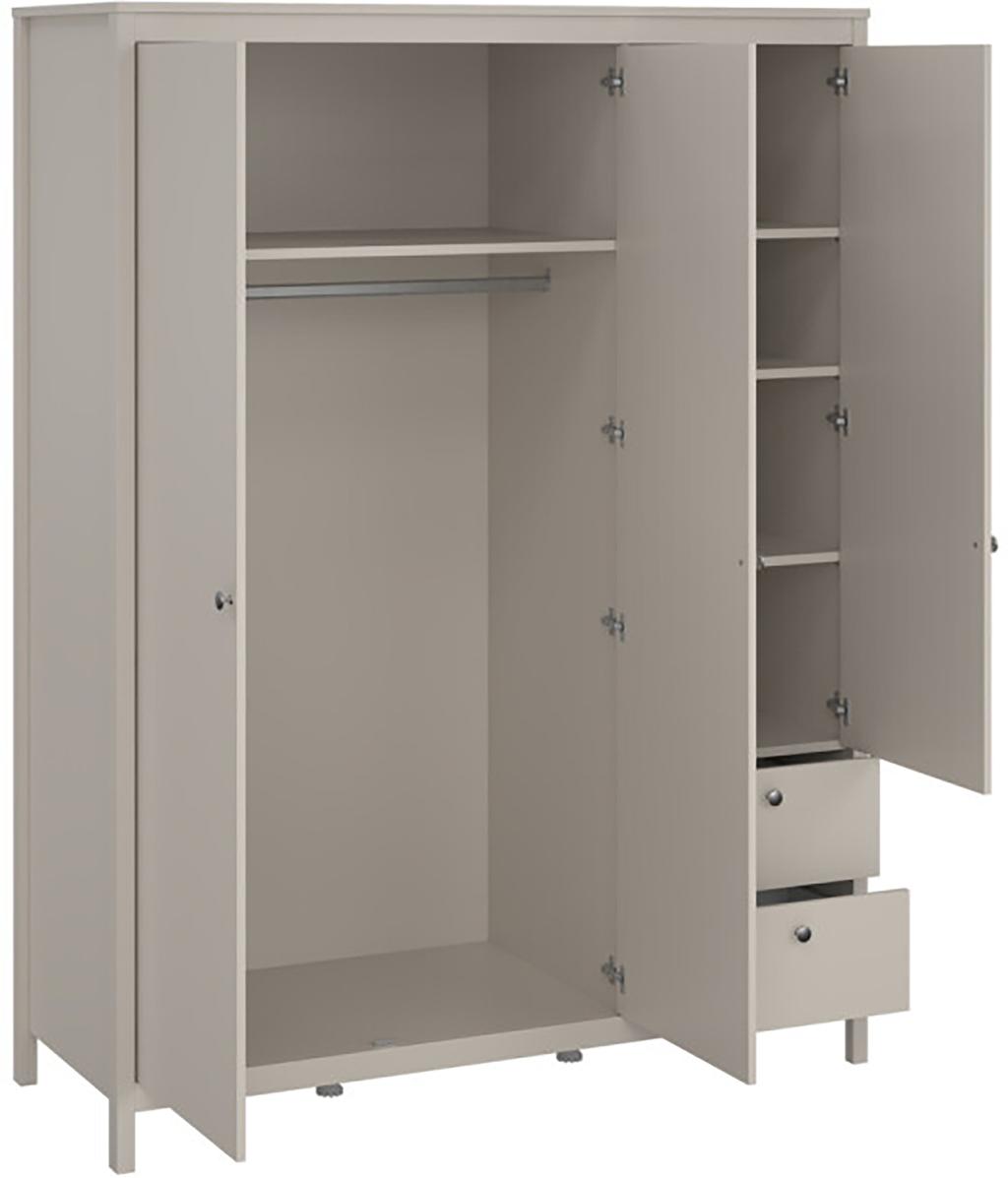 Madrid vitriin, 2 ust, 1 klaasuks + 2 sahtlit, kashmiir