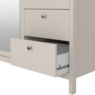 Pisipilt: Madrid vitriin, 2 ust, 1 klaasuks + 2 sahtlit, kashmiir