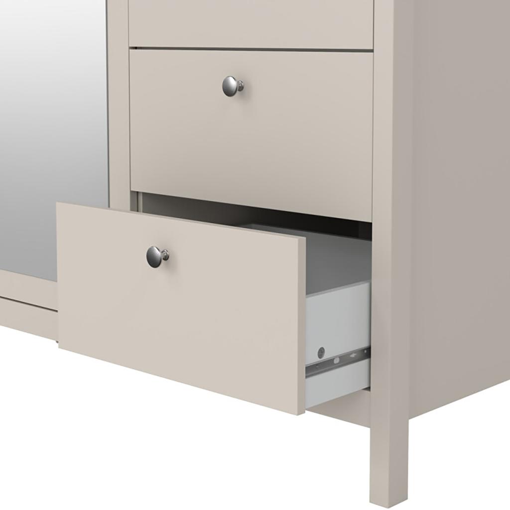 Madrid vitriin, 2 ust, 1 klaasuks + 2 sahtlit, kashmiir