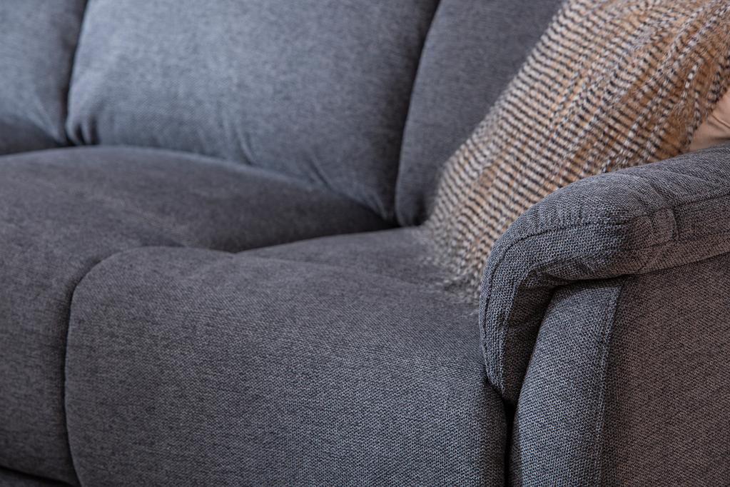 Luca diivanikomplekt, 3+2, tumehall